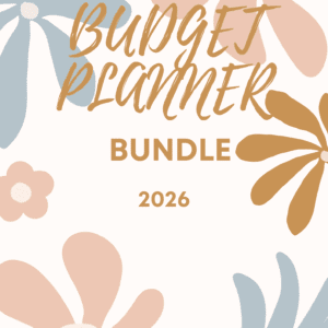 2026 Ultimate Budget Planner Bundle/Digital Product Only