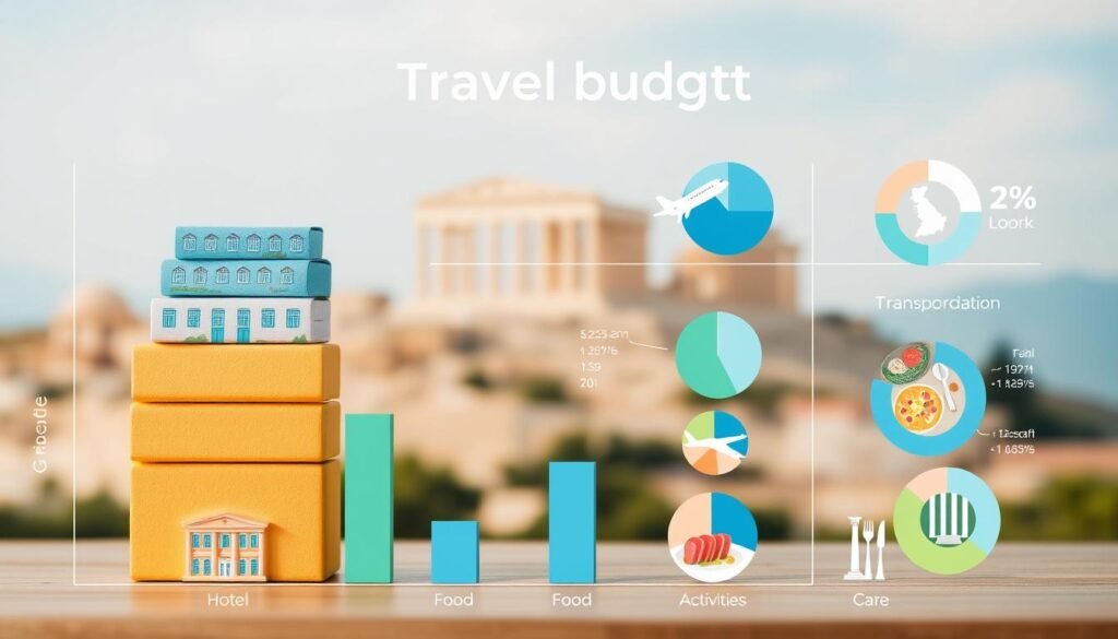 Greece travel budget breakdown
