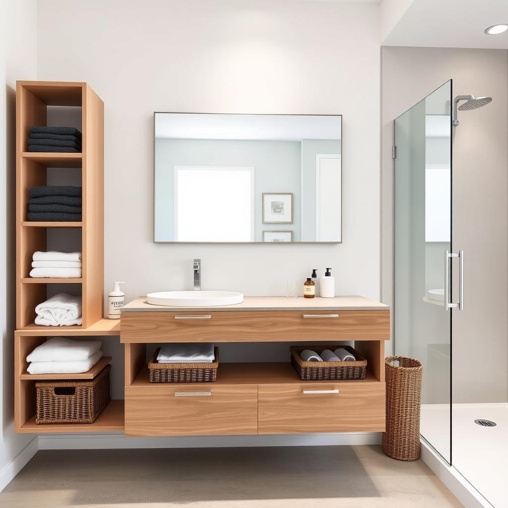 amazon bathroom storage solutions