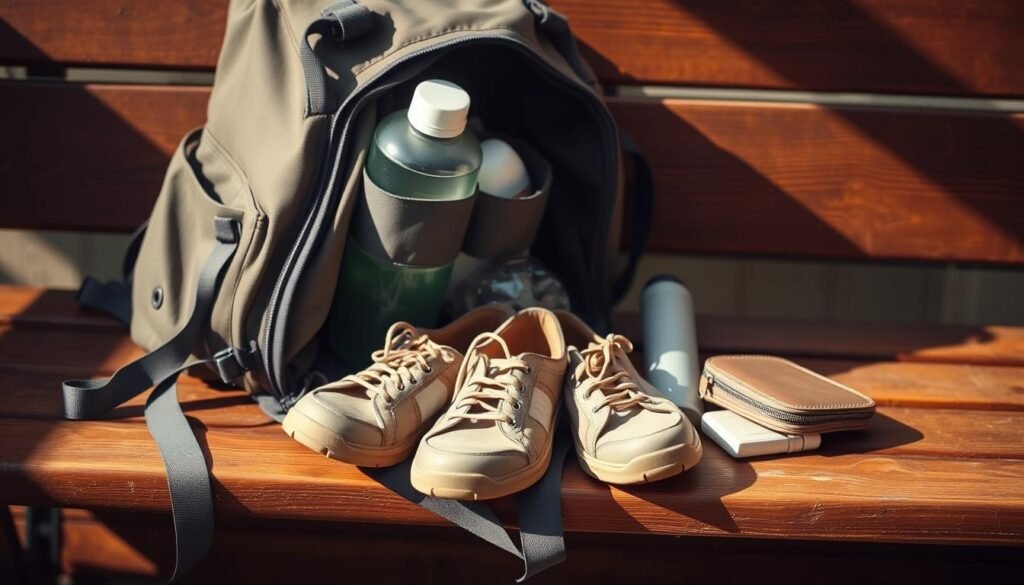 travelling light on a budget footwear